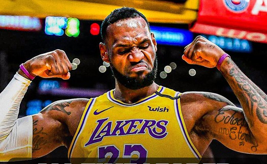 Huyền thoại bóng rổ LeBron James tiếp tục đi vào lịch sử NBA với một kỷ lục vô tiền khoáng hậu