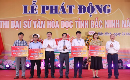 Phát động Cuộc thi "Đại sứ Văn hóa đọc" lan tỏa tình yêu sách