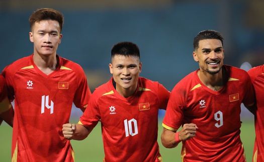 Đội tuyển Việt Nam 'chạy đà' hoàn hảo