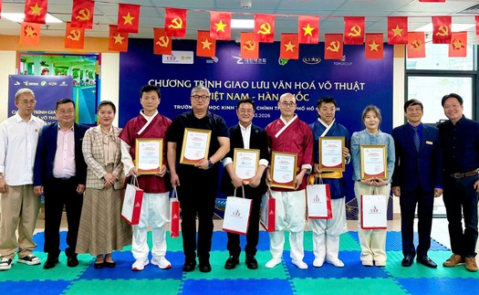 TP.HCM: Giao lưu Taekkyon - Điểm nhấn hợp tác võ thuật Việt - Hàn trong dòng chảy hội nhập