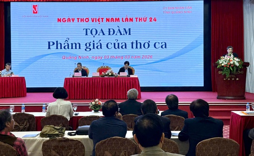 Ngày thơ Việt Nam 2026: Đức hy sinh và lòng can đảm làm nên phẩm giá của thơ ca