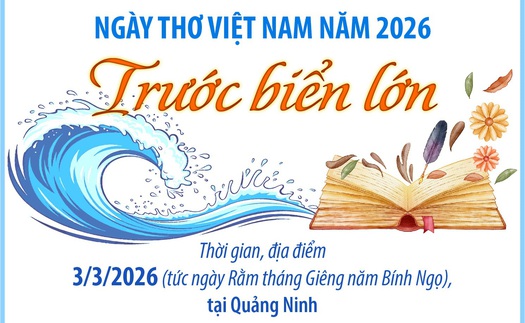 Tổng quan về Ngày Thơ Việt Nam năm 2026: Trước biển lớn