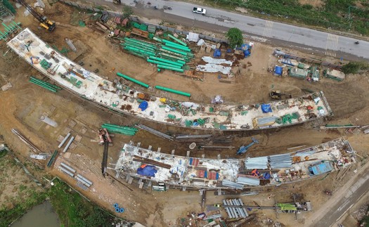 Hà Nội đẩy nhanh tiến độ dự án nút giao khác mức vành đai 3,5 với Đại lộ Thăng Long