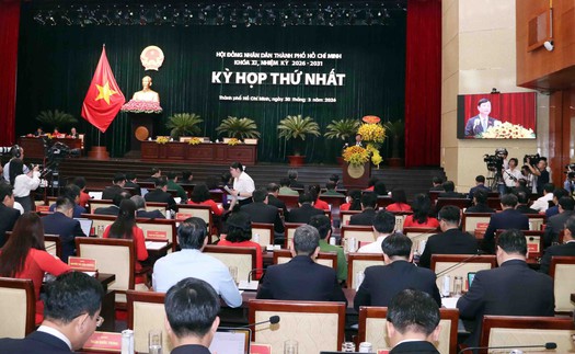 Khai mạc Kỳ họp thứ nhất Hội đồng nhân dân TP HCM nhiệm kỳ 2026-2031