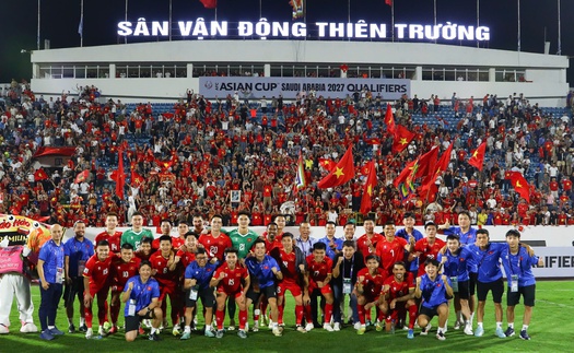 Bóng đá Việt Nam ghi dấu ở 'chảo lửa' Thiên Trường