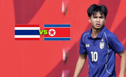 Sau khi thắng U23 Việt Nam, U23 Thái Lan lại thua cách biệt U23 Triều Tiên