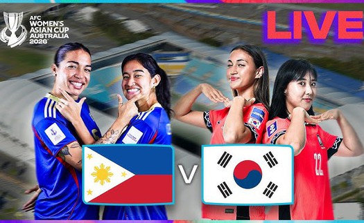 Lịch thi đấu bóng đá hôm nay 5/3: Trực tiếp nữ Philippines vs nữ Hàn Quốc, nữ Iran vs nữ Úc