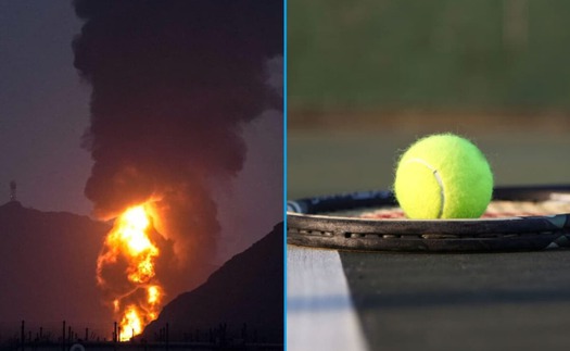 Drone tấn công khiến các tay vợt bỏ chạy khỏi sân, ATP hủy giải quần vợt tại UAE