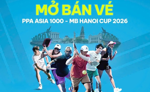 Giá vé giải pickleball tại Hà Nội gây 'choáng' khi vé VIP chạm mốc 20 triệu đồng