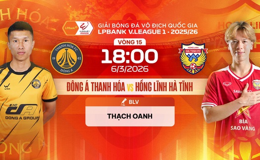 Link xem trực tiếp bóng đá Thanh Hóa vs Hà Tĩnh 18h00 hôm nay, V-League vòng 15