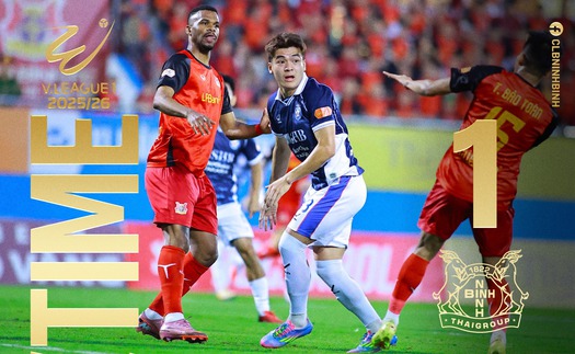 Kết quả bóng đá V-League: Thay HLV, Ninh Bình vẫn không thắng đội đang đua trụ hạng