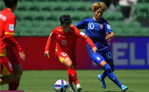 ĐT nữ Việt Nam thua trận đầu tiên ở giải vô địch bóng đá nữ châu Á 2026