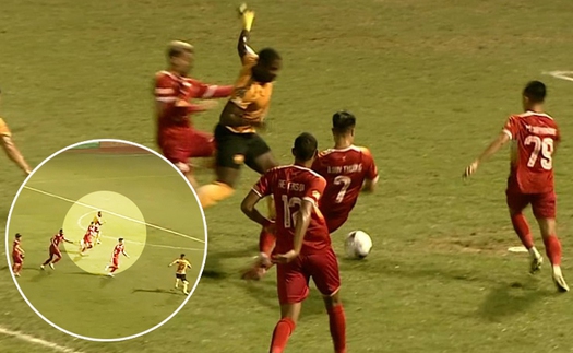 Thanh Hóa có bị thua oan trước Hà Tĩnh vì VAR?