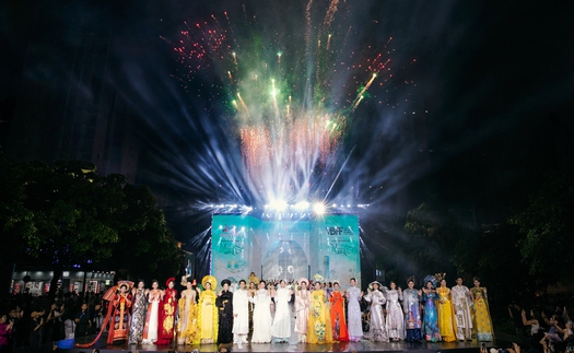 Vietnam Beauty Fashion Fest XIV: Tôn vinh vẻ đẹp Áo dài với thông điệp sống "Xanh"