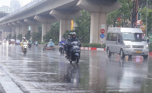 Dự báo thời tiết ngày và đêm 10/3: Nhiều khu vực có mưa dông