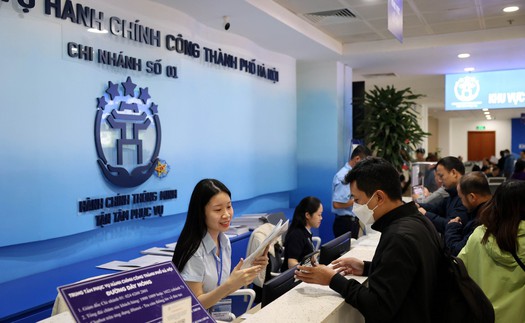 Người dân Thủ đô sắp được xử lý 95% thủ tục hành chính tại nhà