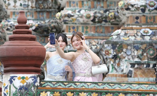 Lượng du khách nước ngoài đến Thái Lan giảm