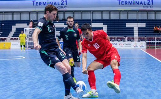 Futsal Việt Nam gặp khó trong trận tranh hạng ba