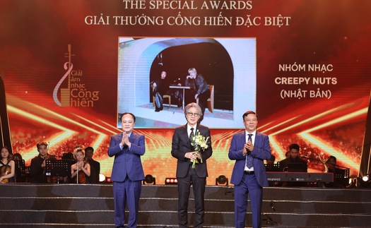 Giải thưởng Cống hiến mang khát vọng vươn tầm quốc tế