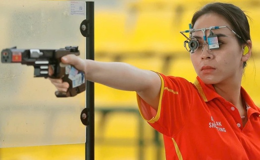 Trịnh Thu Vinh hứa sẽ cố gắng nhiều hơn nữa để tiếp tục cống hiến cho thể thao nước nhà 