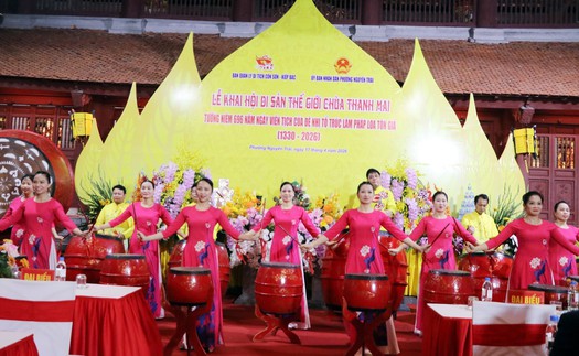 Khai hội truyền thống di sản thế giới chùa Thanh Mai, tưởng nhớ Đệ Nhị Tổ Pháp Loa tôn giả