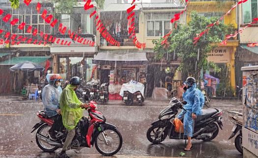 Dự báo thời tiết ngày 19/4: Bắc Bộ có nơi mưa to trên 80mm