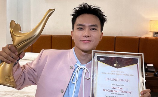 Bùi Công Nam - Từ "Bài hát của năm 2019" đến "Chuỗi chương trình của năm 2026" của giải thưởng Cống hiến