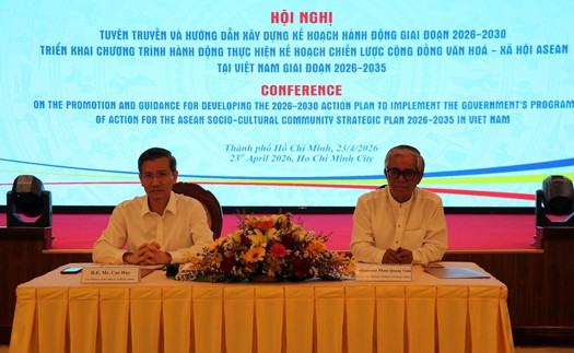 Xây dựng kế hoạch hành động triển khai chiến lược Cộng đồng văn hóa - xã hội ASEAN tại Việt Nam