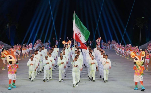 Vượt hành trình gian nan, đoàn Iran tạo dấu ấn đầu tiên tại Đại hội Thể thao bãi biển châu Á