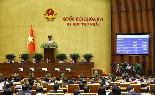 Kỳ họp thứ Nhất, Quốc hội khóa XVI: Đặt nền móng cho nhiệm kỳ đổi mới và hành động