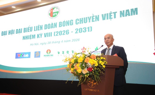 Tân Chủ tịch Liên đoàn bóng chuyền Việt Nam: Mục tiêu không chỉ là vượt qua bóng chuyền Thái Lan
