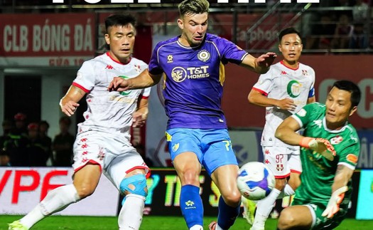 CĐV Hải Phòng hô vang tên Đình Triệu trong ngày Hà Nội FC 'tự bắn vào chân' mình