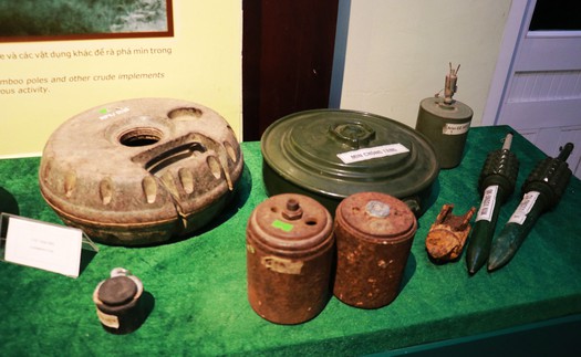 Thăm "Bảo tàng bom mìn" ở Quảng Trị