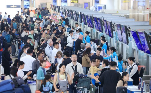 Khách quốc tế đến Việt Nam đạt 6,76 triệu lượt trong quý I/2026