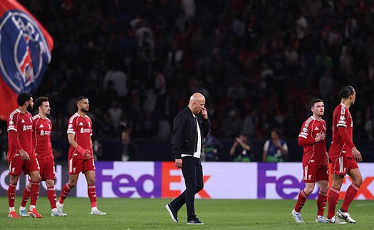 Nếu Liverpool không thể ngược dòng trước PSG ở Champions League, Arne Slot sẽ bị sa thải