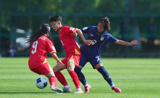 U17 nữ Việt Nam hòa kịch tính U17 nữ Thái Lan ở trận ra quân giải U17 châu Á