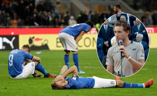 Thua Sinner ở chung kết Rome Masters, Casper Ruud 'cà khịa' nỗi đau World Cup của người Ý