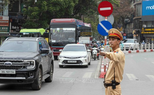 Hà Nội chống ùn tắc giao thông phục vụ Kỳ thi tốt nghiệp THPT
