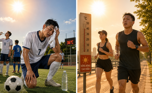 Chơi thể thao thế nào để an toàn trong thời tiết cao điểm nắng nóng?