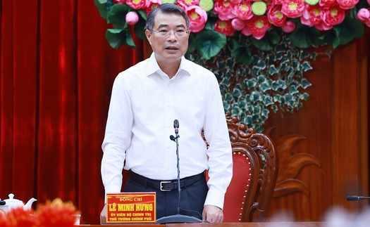 Thủ tướng Lê Minh Hưng làm việc với Ban Thường vụ Tỉnh uỷ Vĩnh Long