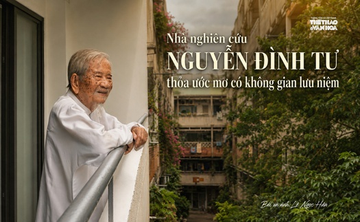Nhà nghiên cứu Nguyễn Đình Tư thoả ước mơ có không gian lưu niệm