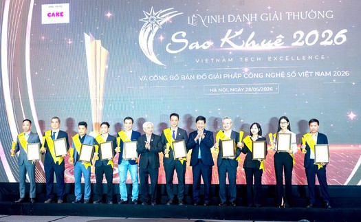 Giải thưởng Sao Khuê 2026: Vinh danh 123 nền tảng, dịch vụ và giải pháp số xuất sắc