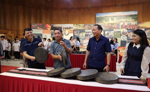 Đưa văn hóa cồng chiêng Tây Nguyên đến với đất mỏ
