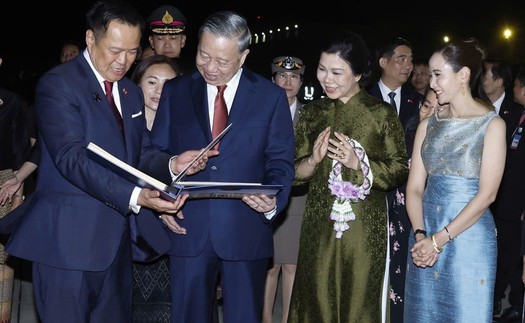 Truyền thông Thái Lan đưa tin đậm nét về chuyến thăm chính thức của Tổng Bí thư, Chủ tịch nước Tô Lâm