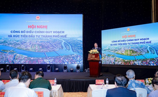 Huế công bố điều chỉnh quy hoạch thời kỳ 2021 - 2030