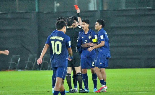 U17 Thái Lan nguy cơ không giành được vé dự World Cup ngay sau lượt trận đầu U17 châu Á 2026