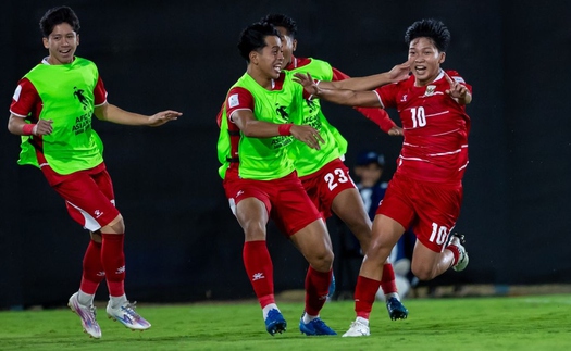 Tung 19 cú sút, U17 Trung Quốc vẫn thua U17 Indonesia ở giải châu Á