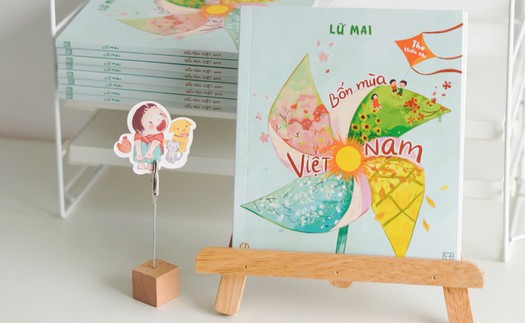 Hướng tới Giải thưởng Thiếu nhi Dế Mèn 2026 - "Bốn mùa Việt Nam" của Lữ Mai: Đủ tấm lòng để sống chậm cùng trẻ nhỏ, thơ ca sẽ tự đến