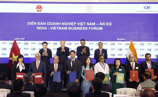 Tổng Bí thư, Chủ tịch nước Tô Lâm chứng kiến Lễ trao các thỏa thuận hợp tác giữa Việt Nam - Ấn Độ