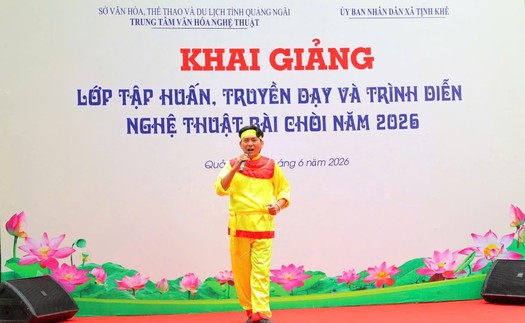 Lan tỏa nghệ thuật Bài chòi gắn với phát triển du lịch cộng đồng​